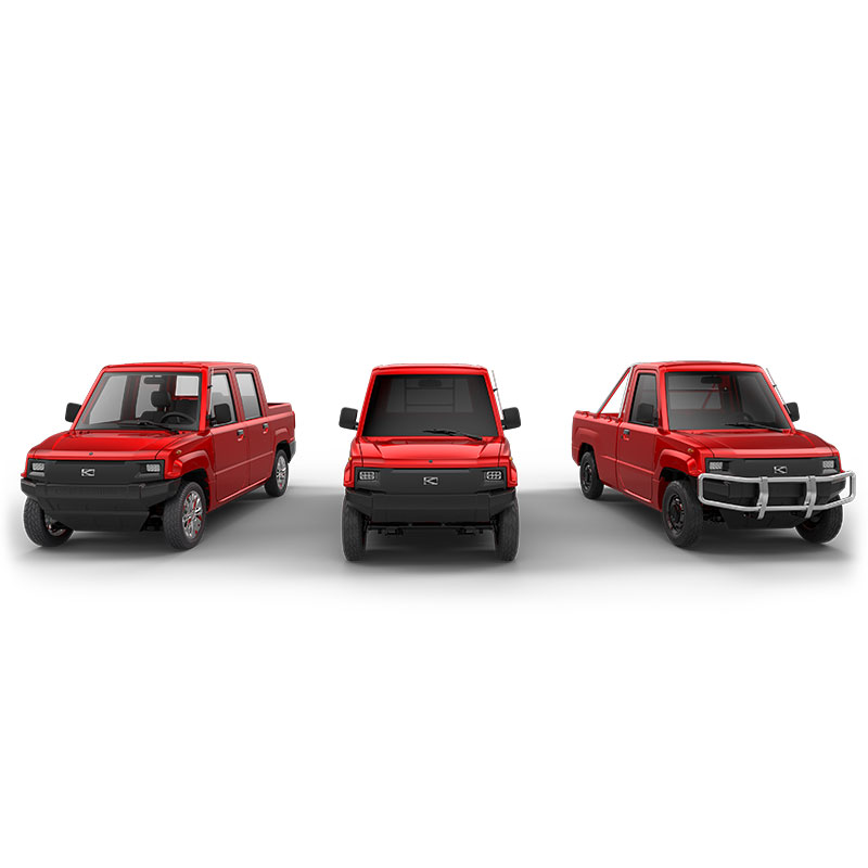 Napęd na tylne koła Mini EV Pickup